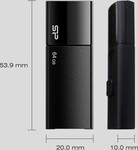 Silicon Power Ultima U05 Black 16GB USB 2.0