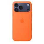 Silikónové puzdro Apple iPhone 17 Pro Max s MagSafe - Oranžové