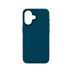 Silikónové puzdro Epico Mag+ pre iPhone 16 Plus - petrolejovo modré