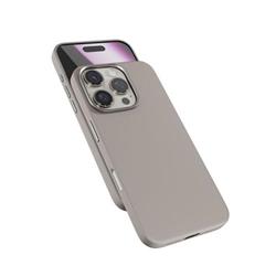 Silikónové puzdro Epico Mag+ pre iPhone 16 Pro - béžovo-titánové