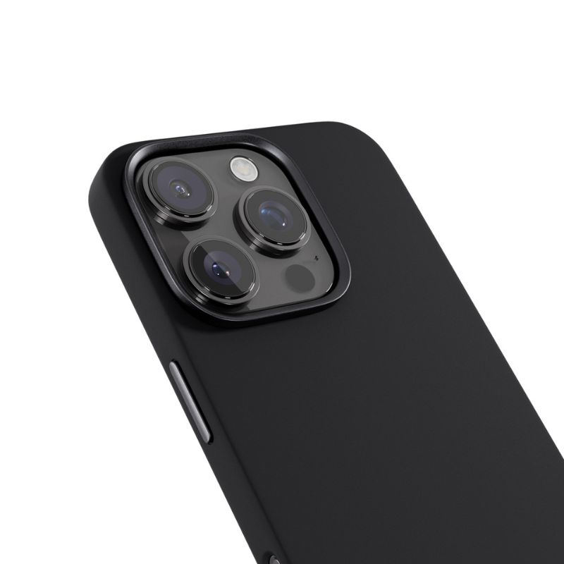 Silikónové puzdro Epico Mag+ pre iPhone 16 Pro - čierne