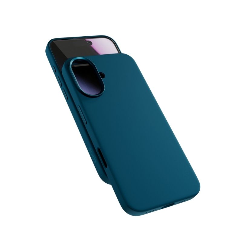 Silikónové puzdro Epico Pro Mag+ | iPhone 17 | petrolejová modrá