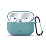 Silikónové puzdro Epico s karabínou | AirPods Pro 3 | ružové | bezpečnostná karabína
