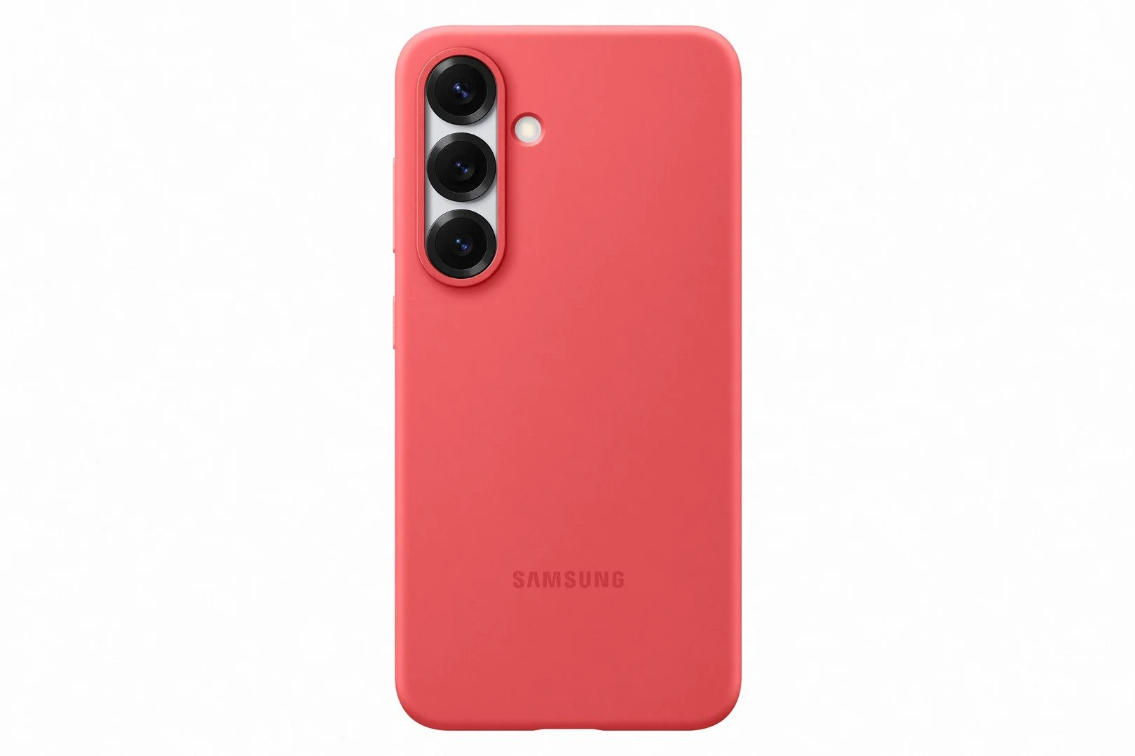 Silikónové puzdro Samsung Galaxy S25 červené
