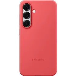 Silikónové puzdro Samsung Galaxy S25 červené