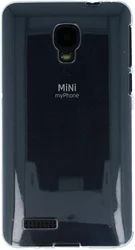 SILIKONOVÉ (TPU) POUZDRO TRANSPARENTNÍ BÍLÉ PRO myPhone MINI