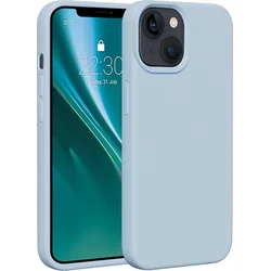 Silikónové TPU puzdro Etteri pre iPhone 15 svetlo modré