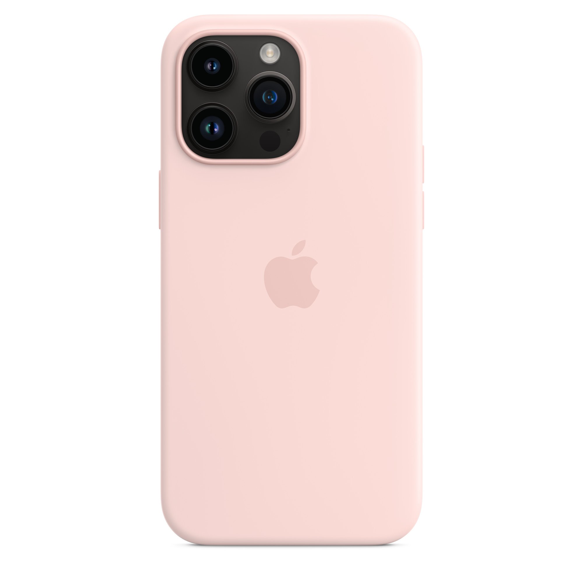 Silikónový kryt APPLE iPhone s MagSafe pre iPhone 14 Pro Max, kriedovo ružový