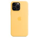 Silikónový kryt APPLE iPhone s MagSafe pre iPhone 14 Pro Max, slnečne žltý
