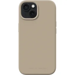 Silikónový ochranný kryt iDeal Of Sweden pre iPhone 15 Beige