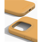 Silikónový ochranný kryt iDeal Of Sweden pre iPhone 15 Pro Apricot
