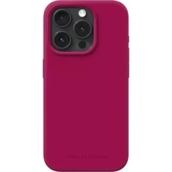 Silikónový ochranný kryt iDeal Of Sweden pre iPhone 15 Pro Magenta