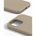 Silikonový ochranný kryt s Magsafe iDeal Of Sweden pro iPhone 15 Beige