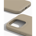 Silikonový ochranný kryt s Magsafe iDeal Of Sweden pro iPhone 15 Pro Max Beige