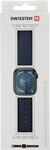 Silikónový remienok Swissten pre Apple Watch 38/40/41 mm, modrý