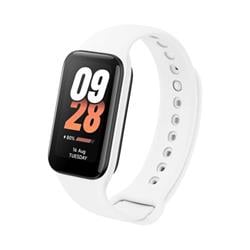 Silikonový řemínek FIXED Silicone Strap pro Xiaomi Smart Band 8 Active, bílý