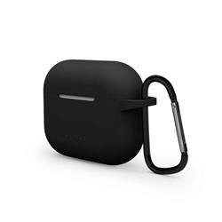 Silikónový vonkajší kryt Epico Airpods 3 - čierny
