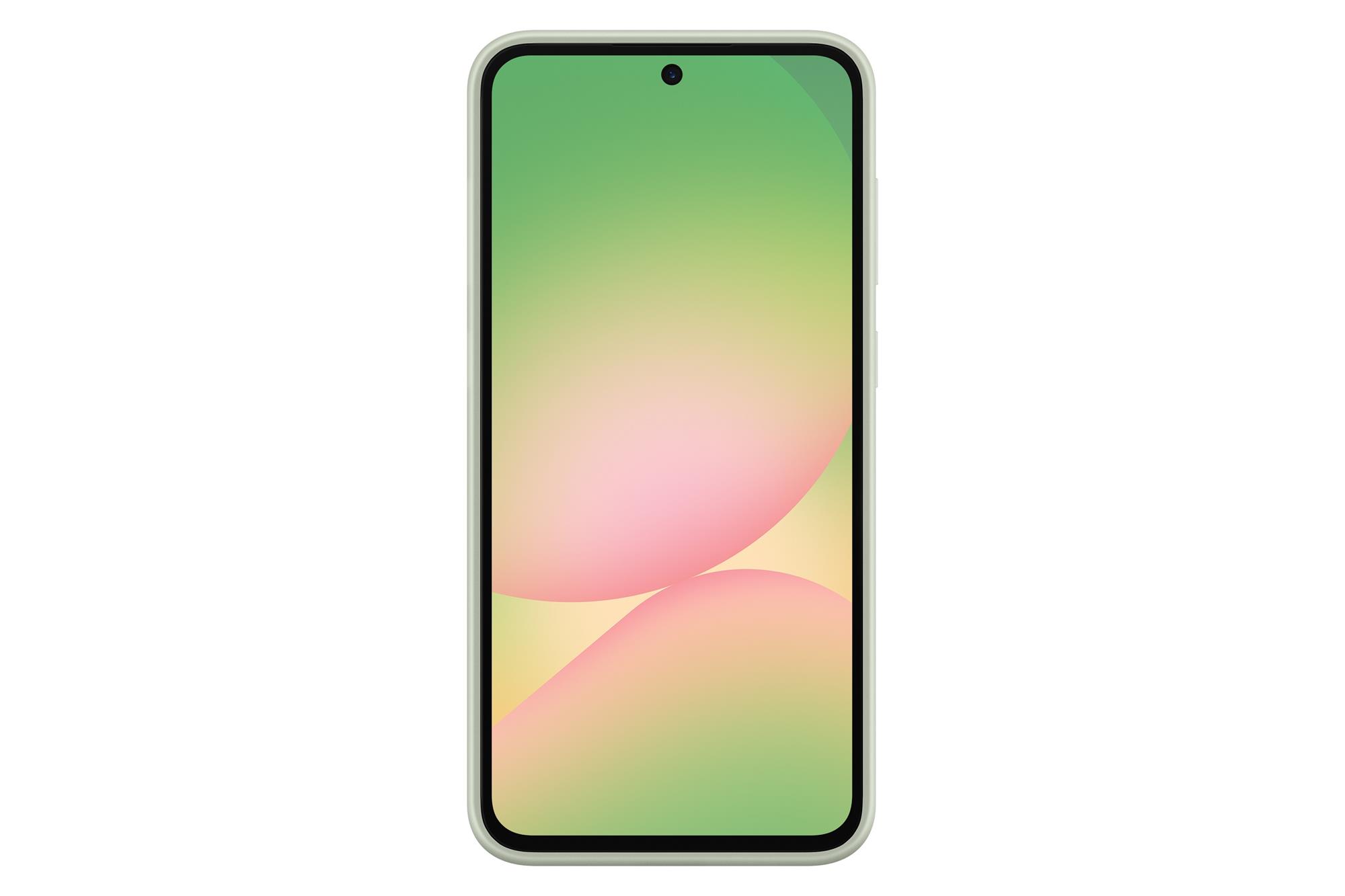 Silikónový zadný kryt Samsung pre Galaxy A56 zelený