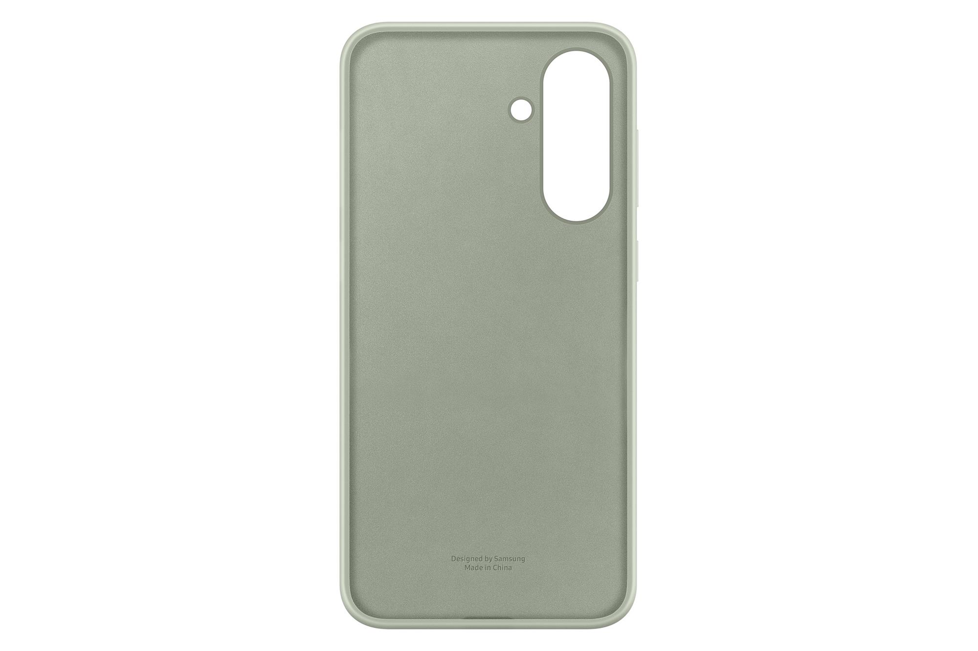 Silikónový zadný kryt Samsung pre Galaxy A56 zelený