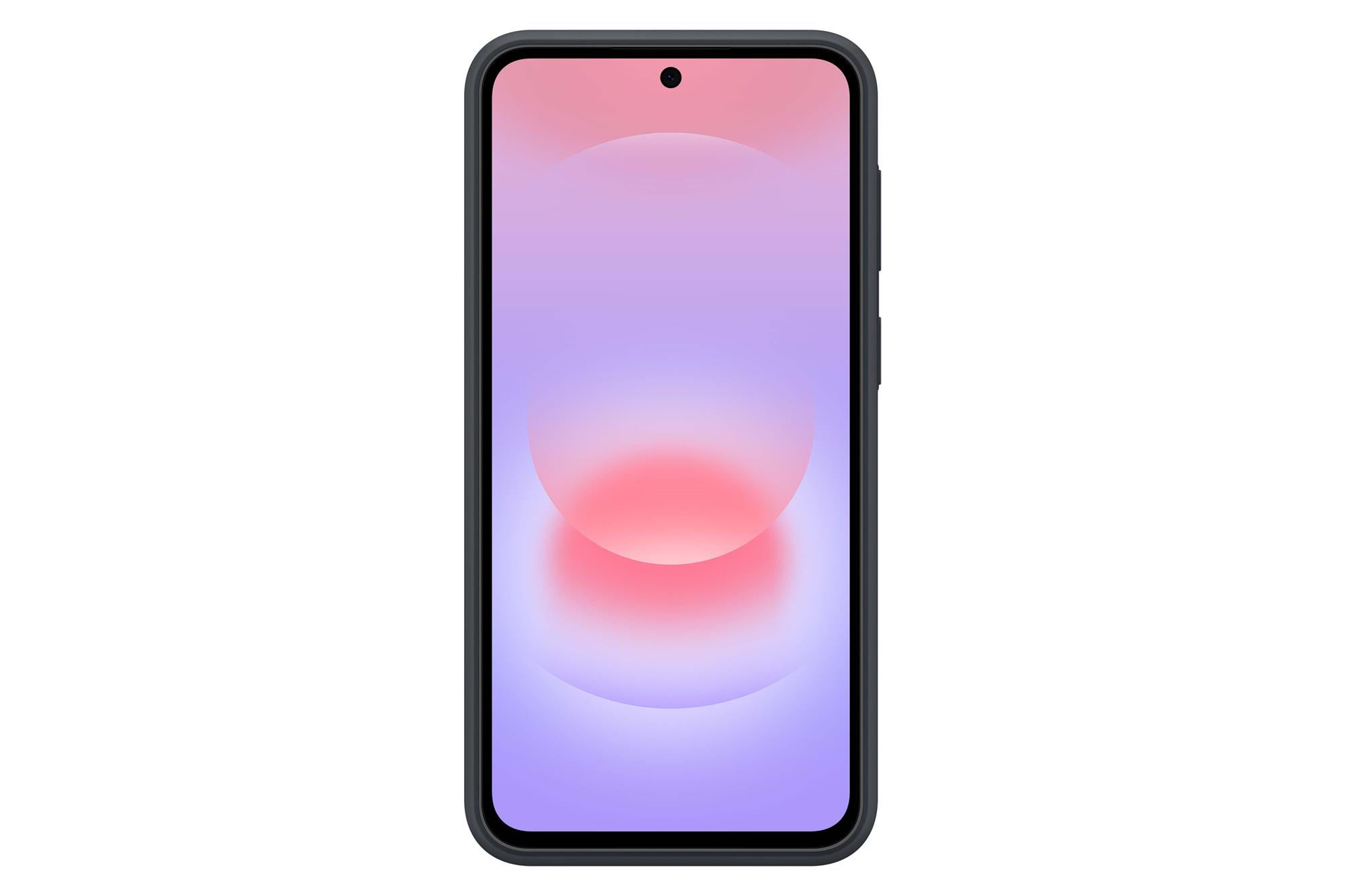 Silikónový zadný kryt Samsung pre Samsung Galaxy A37 čierny