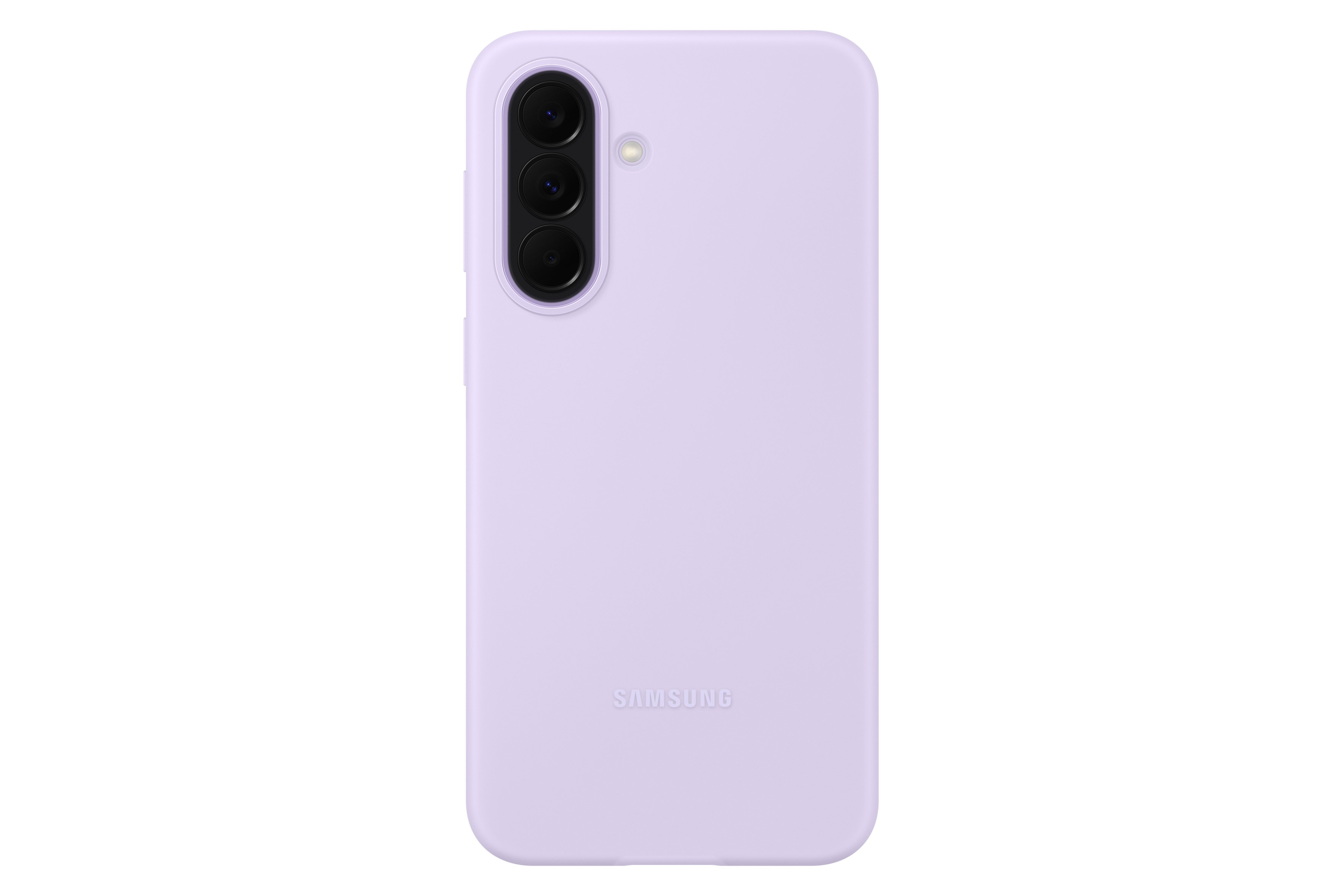 Silikónový zadný kryt Samsung pre Samsung Galaxy A37 fialový