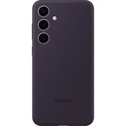 Silikónový zadný kryt Samsung pre Samsung Galaxy S24+ fialový