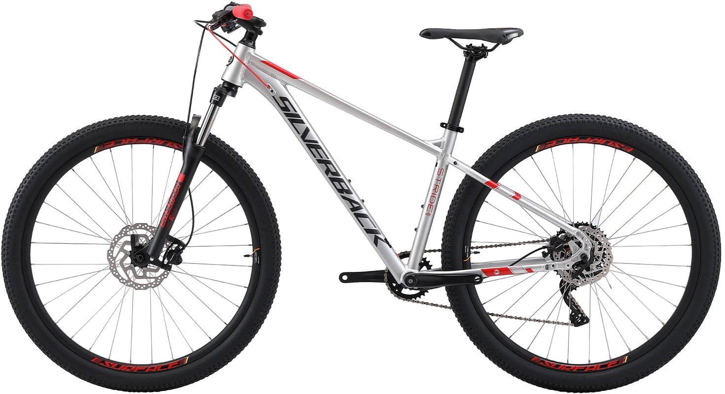 SILVERBACK 2022 Stride Sport Silver / Red - 18"/L