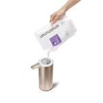 Simplehuman Bezdotykový dávkovač mýdla, 266 ml, Rose Gold ocel, dobíjecí