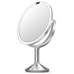 Simplehuman Kosmetické zrcátko Sensor TRIO MAX, DUAL LED osvětlení, 1x/5x/10, síťové