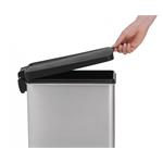 Simplehuman Pedálový kôš 10 l, štvorcový, čierny