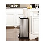 Simplehuman Pedálový odpadkový kôš 50 l, obdĺžnikový, matná oceľ, FPP