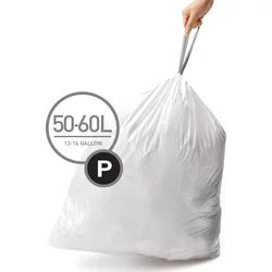 Simplehuman Sáčky do odpadkového koše 50-60 l, typ P, 20 ks v balení