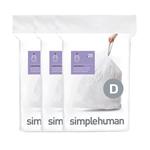 Simplehuman Vrecia na odpad 20 l, typ D, 3 x 20 ks ( 60 vriec ) WP