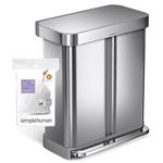 Simplehuman Vrecia na odpadky 30-35 l, typ H, 3 x 20 ks ( 60 vriec ) WP