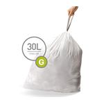 Simplehuman Vrecia na odpadky 30 l, typ G, 3 x 20 ks ( 60 vriec )