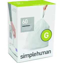Simplehuman Vrecia na odpadky 30 l, typ G, 3 x 20 ks ( 60 vriec )