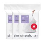 Simplehuman Vrecia na odpadky 4,5 l, typ A, 3 x 30 ks ( 90 vriec )