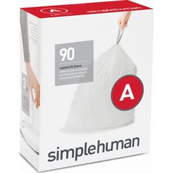 Simplehuman Vrecia na odpadky 4,5 l, typ A, 3 x 30 ks ( 90 vriec )