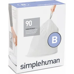 Simplehuman Vrecia na odpadky 6 l, typ B, 3 x 30 ks ( 90 vriec )