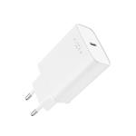 Síťová nabíječka FIXED s USB-C výstupem a podporou PD, 25W, bílá