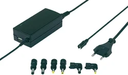 Síťový adaptér pro notebooky Voltcraft NPS-45 USB, 10 - 20VDC, 45 W