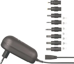 Síťový adaptér s redukcemi Voltcraft SPS12-12W, 3 - 12 V /DC, 12 W