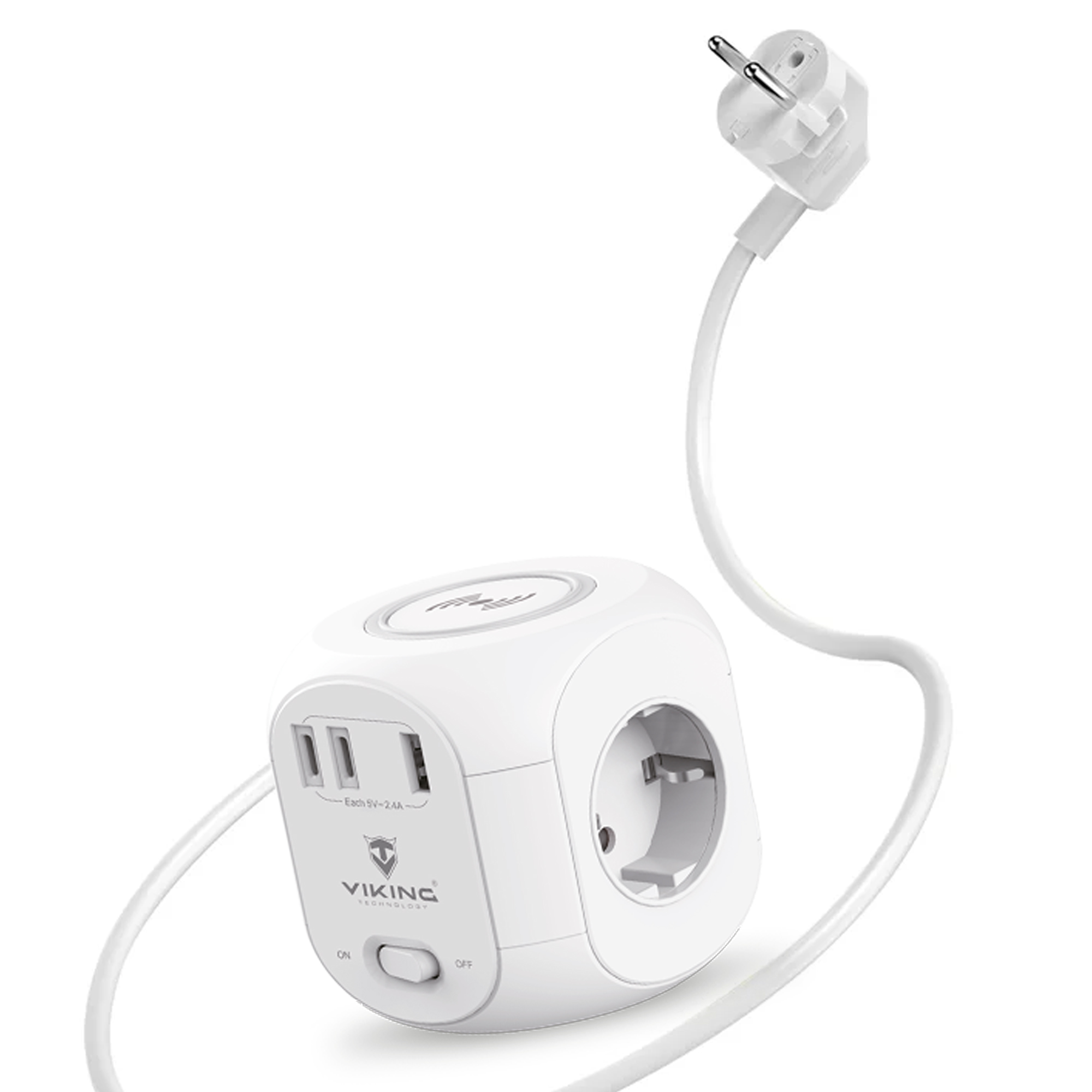 Síťový adaptér Viking AC Cube W33