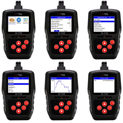 Sixtol Autodiagnostika SX FIVE v CZ/SK/DE/AJ/HU