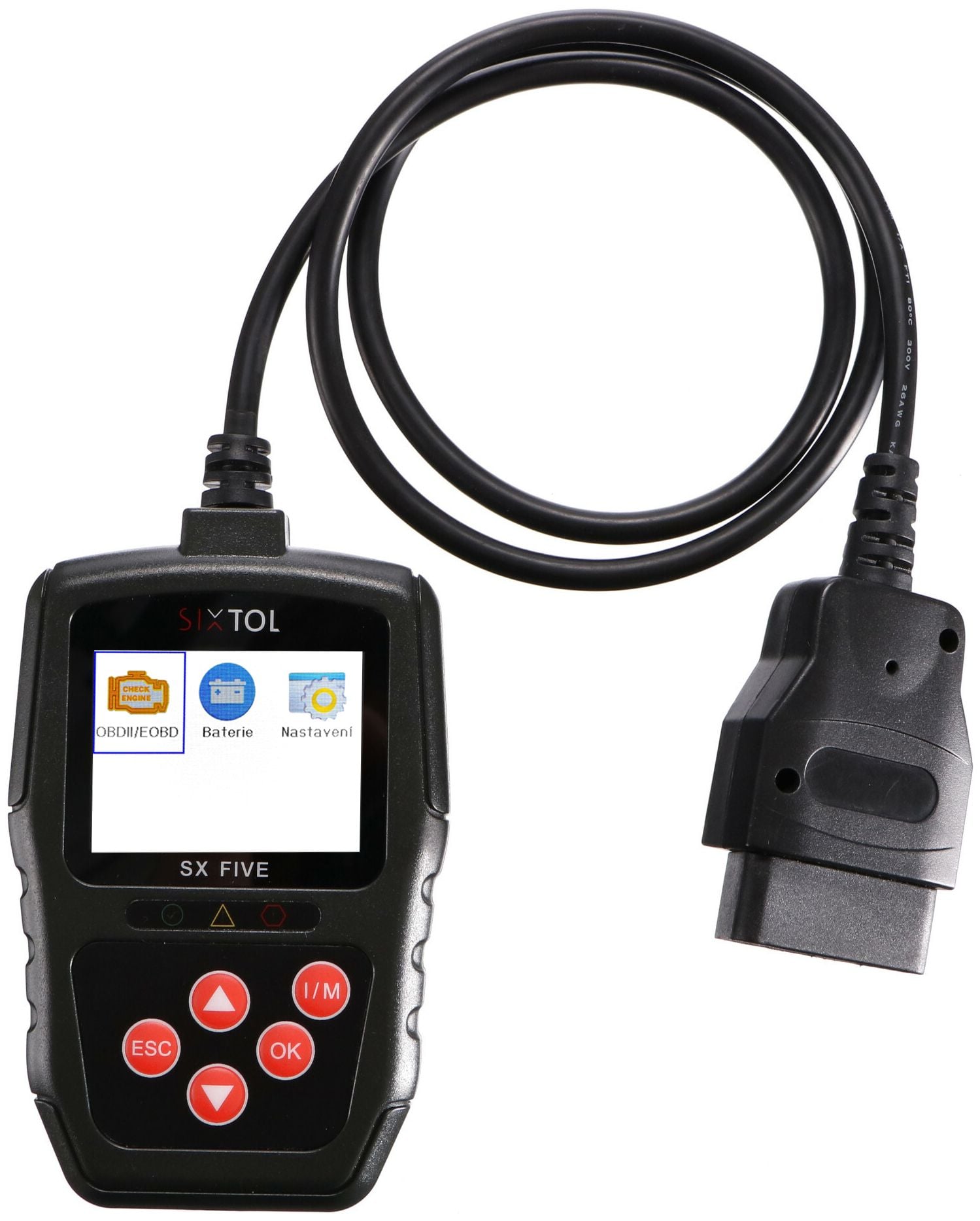 Sixtol Autodiagnostika SX FIVE v CZ/SK/DE/AJ/HU