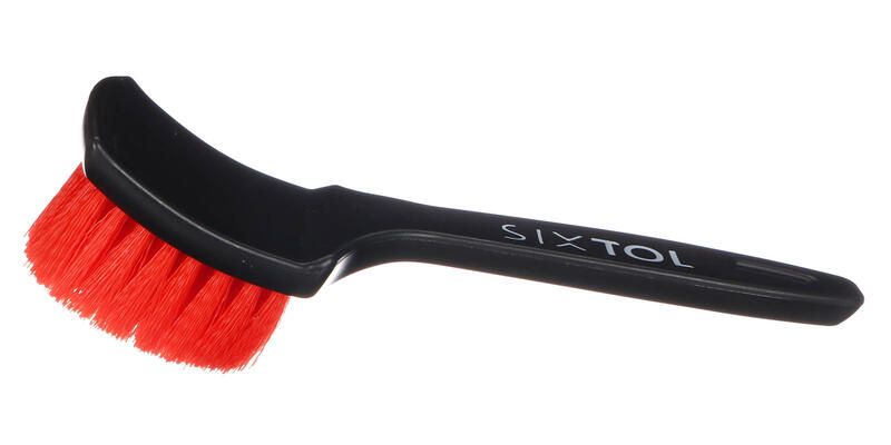 Sixtol Hrubý kartáč pro čištění pneu, ráfků a motoru auta CAR DETAILING TIRE BRUSH 1