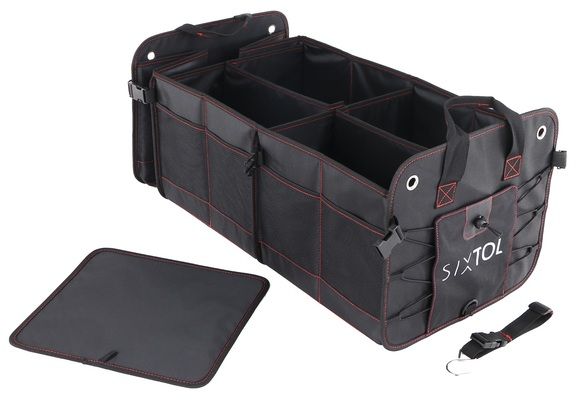 Sixtol Organizér do kufru auta CAR COMPACT 19 PRO, 19 přihrádek, skládací