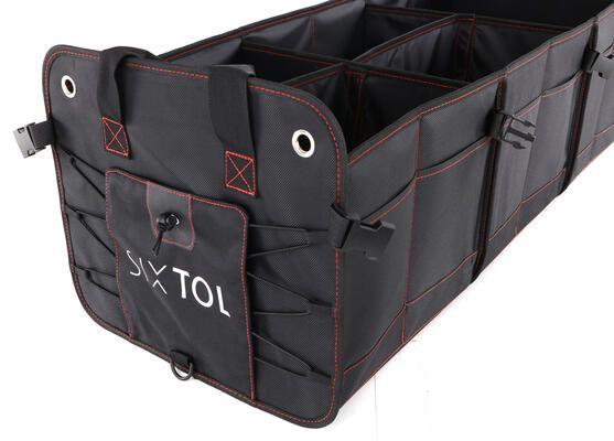 Sixtol Organizér do kufru auta CAR COMPACT 19 PRO, 19 přihrádek, skládací