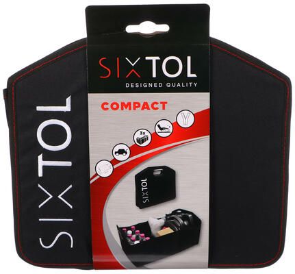SIXTOL Organizér do kufru auta CAR COMPACT 3, 3 přihrádky, skládací