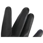 Sixtol Polyesterové pracovné rukavice čiastočne zmáčané polyuretánom GLOVE PE-PU 10"